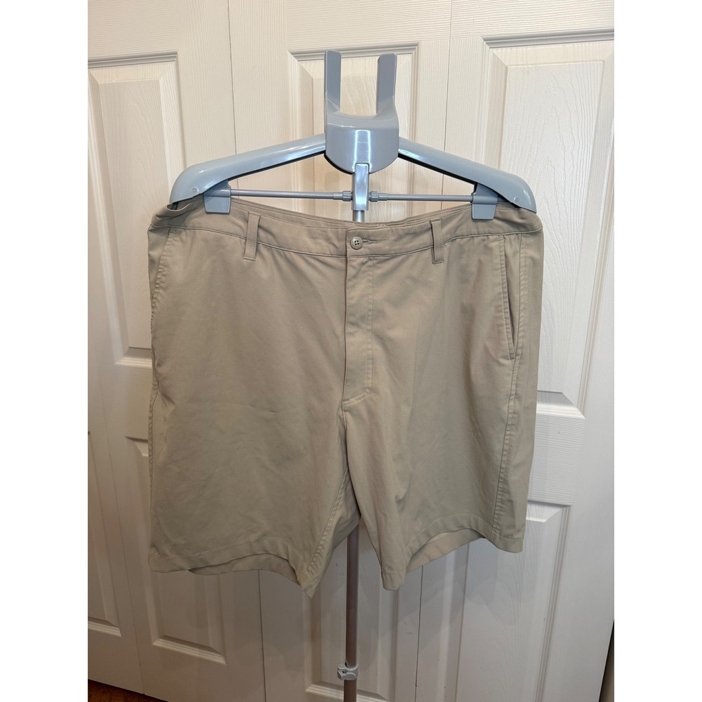 FootJoy FJ Mens Golf Shorts Khaki Polyester‎ Size W40
